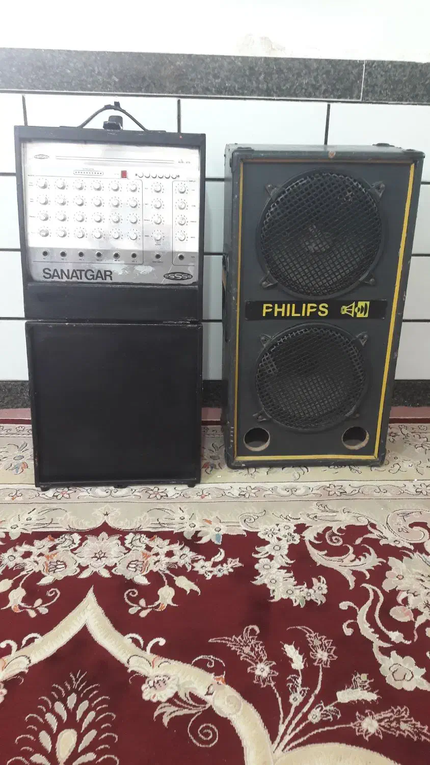 ۲عددباند دوبل و یک دستگاه صنعتگر|سیستم صوتی خانگی|شهرکرد, |دیوار