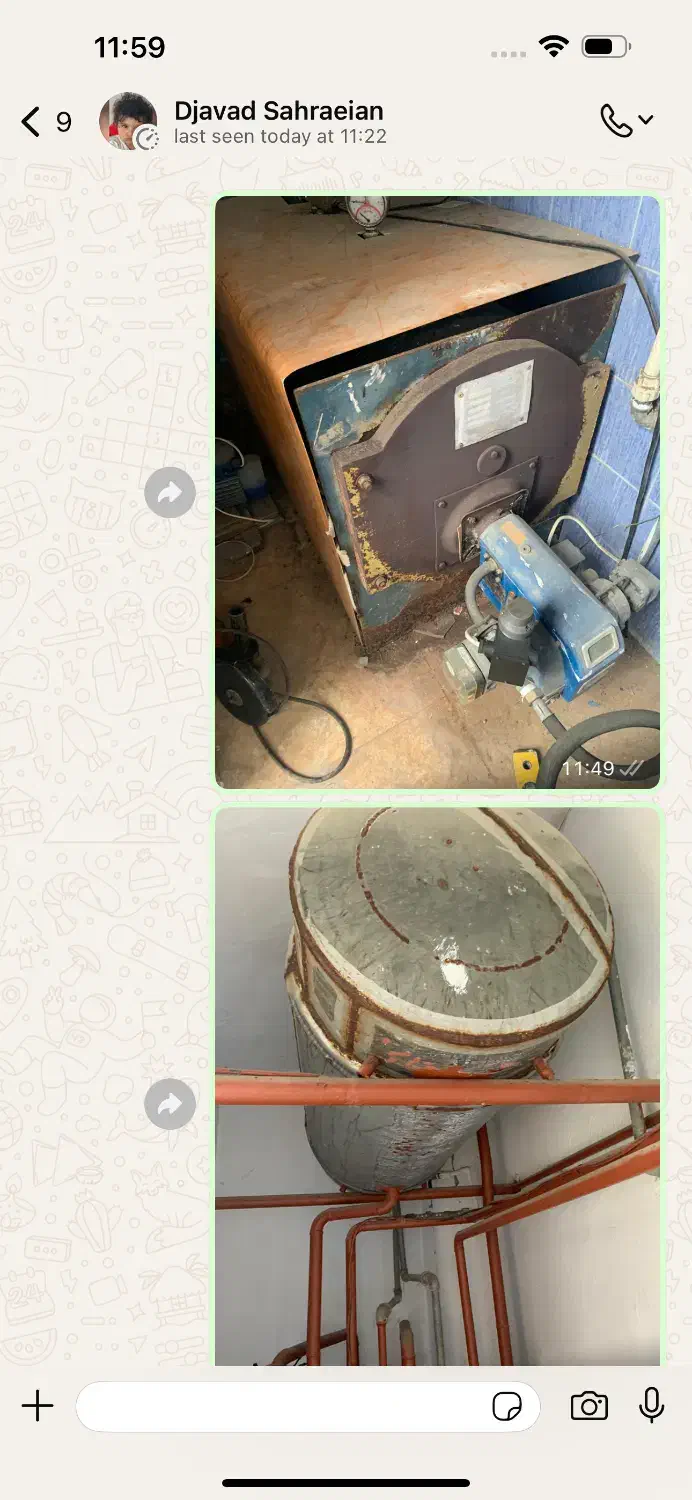 فروش شوفاژ خانه دست دو|آبگرمکن، پکیج، شوفاژ|سرخرود, |دیوار