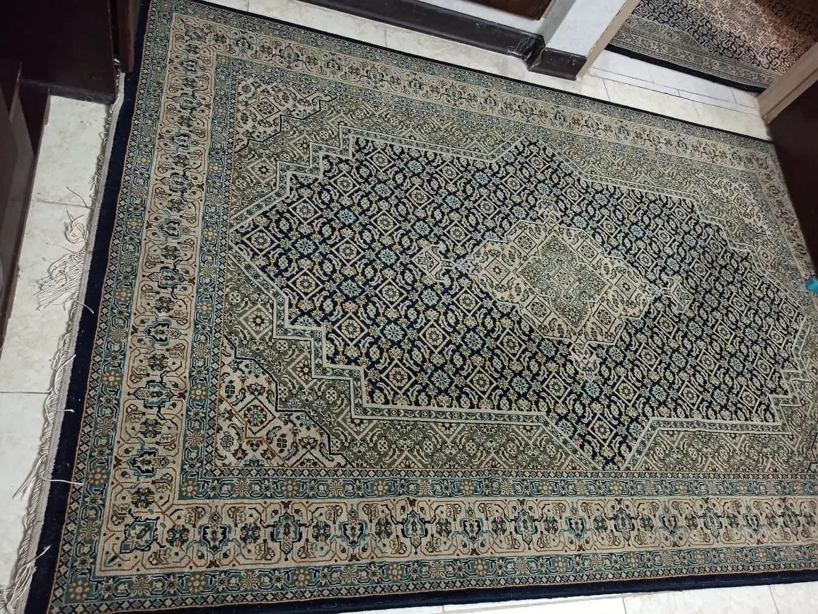 فرش ۴ متری درحدنو ۱۲۰۰ شانه مارک|فرش|شیراز, زرهی|دیوار