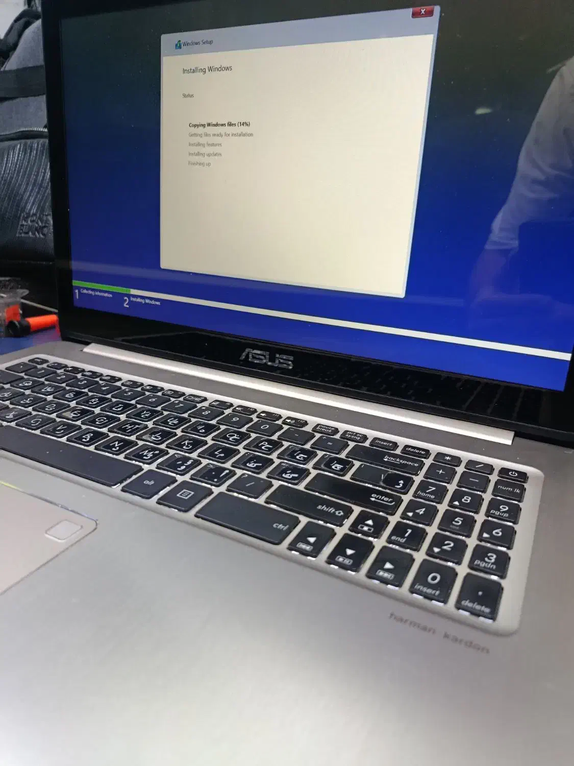 لپ تاپ Asus مدل N580|رایانه همراه|تبریز, |دیوار