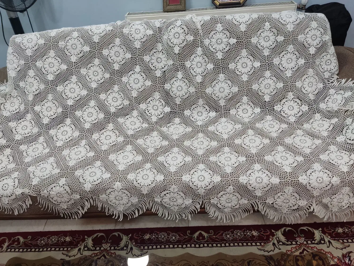 روتختی قلاب بافی دست باف|سرویس روتختی|گرگان, |دیوار