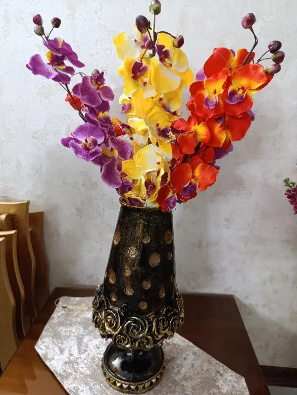 گل مصنوعی ارکیده و گلدان|گل مصنوعی|تهران, خانی آباد نو جنوبی|دیوار