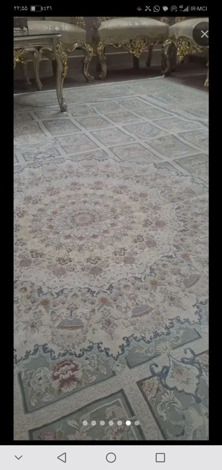 سلام فرش 12 متری جفت  دو عدد  1200 شونه|فرش|قم, شاه ابراهیم|دیوار