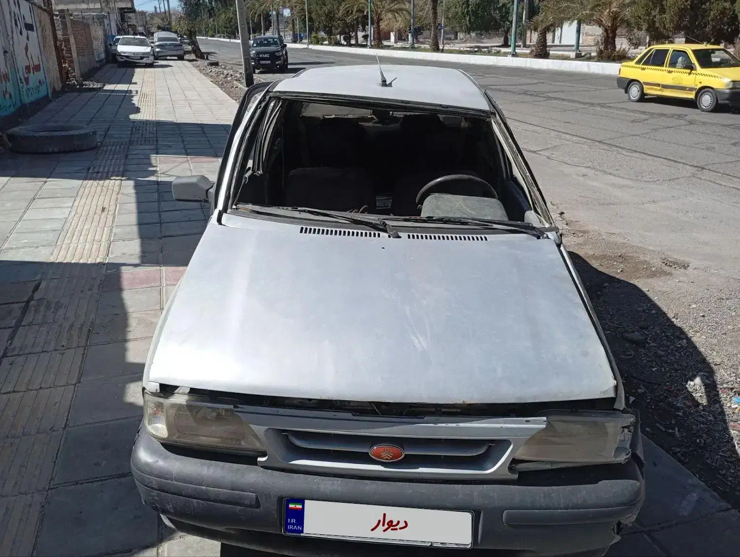 پراید تصادفی|خودرو سواری و وانت|بم, |دیوار