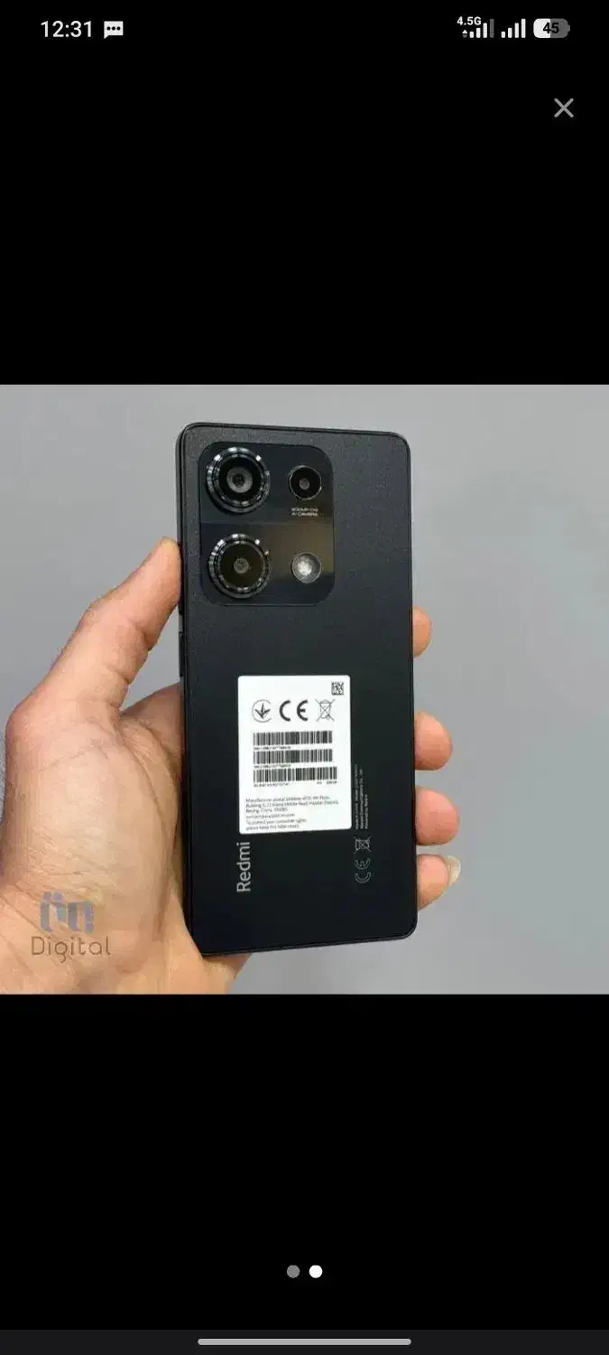 redmi note 14s 256|موبایل|میناب, |دیوار