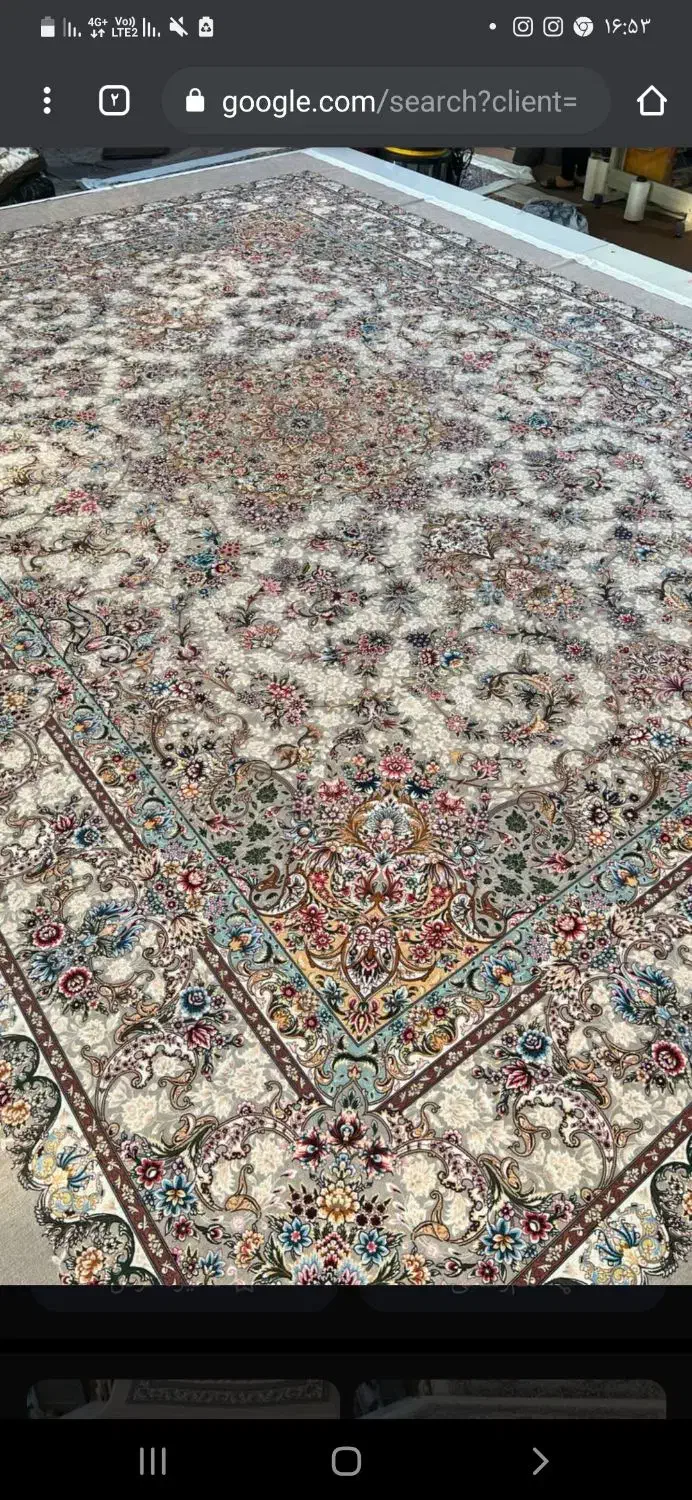 روفرشی کشدار نانو ابریشم ۹ متری|روفرشی|قم, زنبیل آباد|دیوار