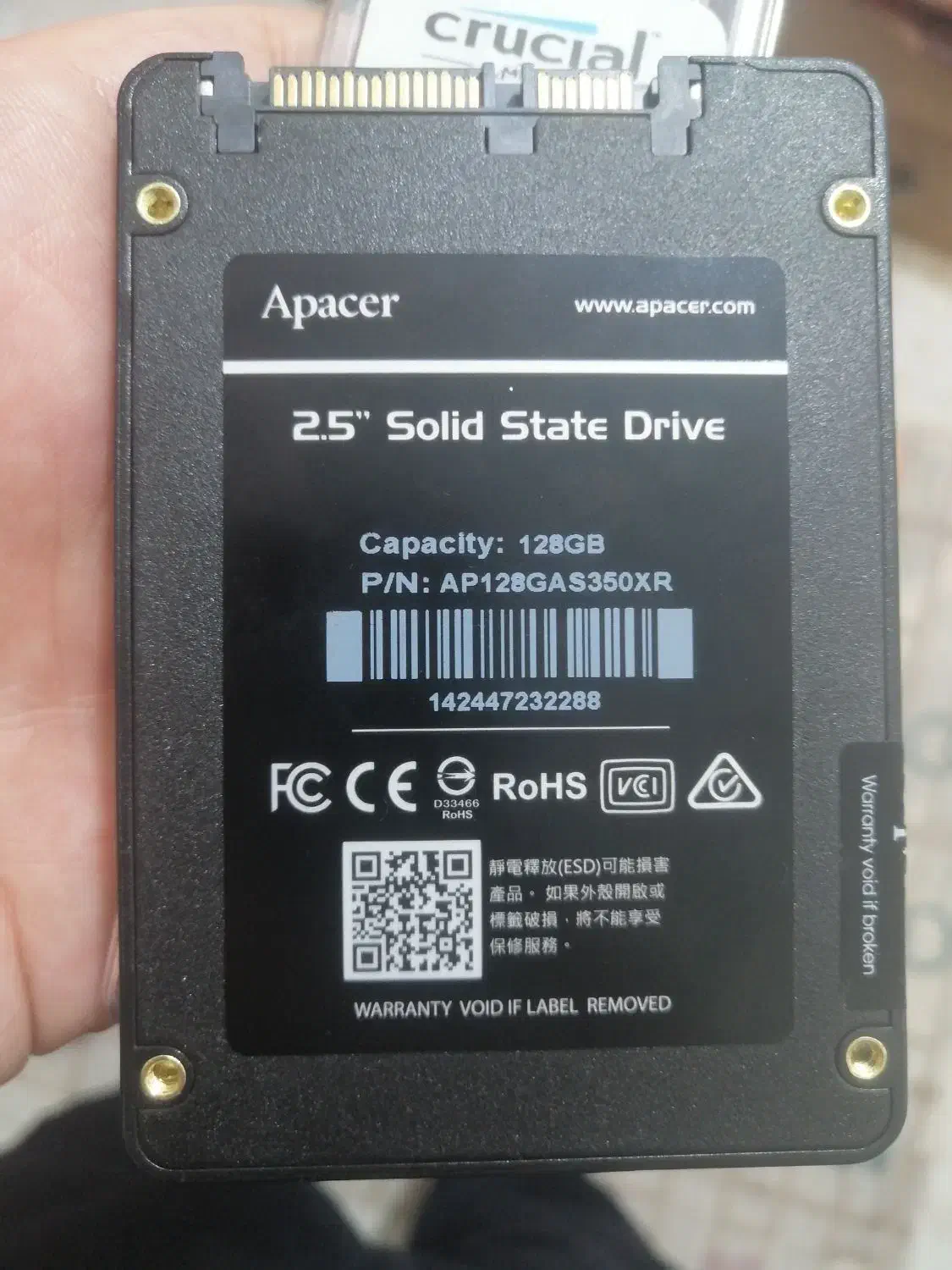 هارد ssd 128 و رم|قطعات و لوازم جانبی رایانه|همدان, |دیوار