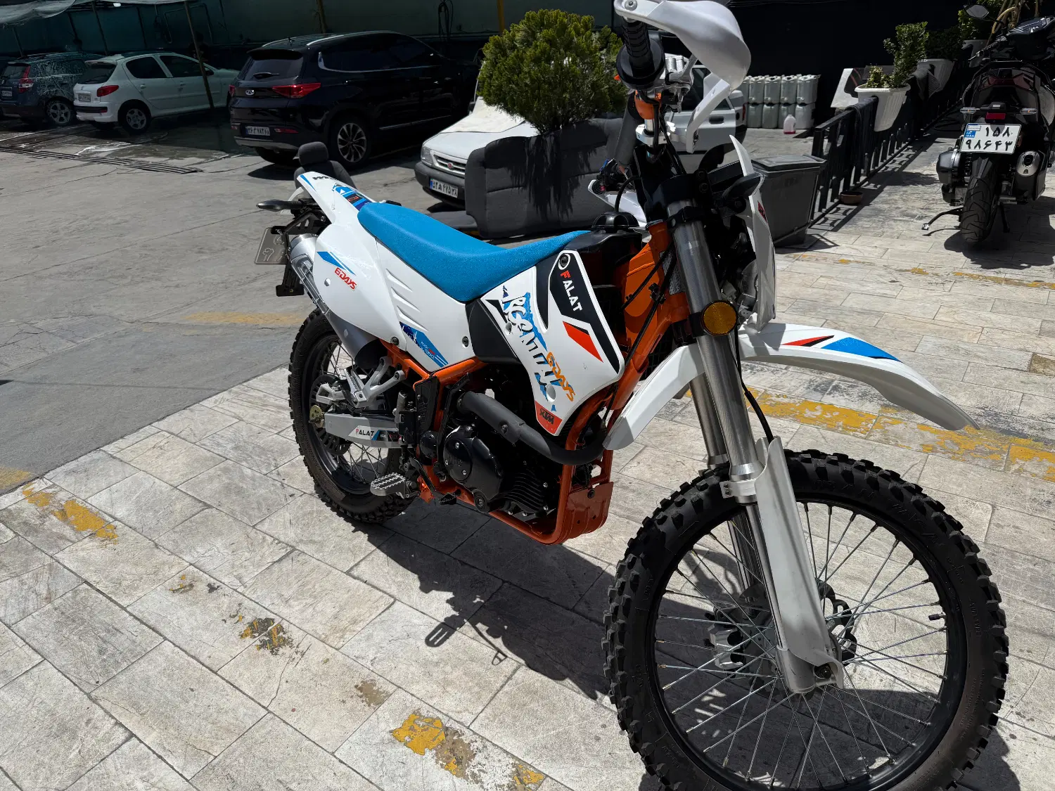 موتور تریل فلات طرح ktm|موتورسیکلت|کرج, گلشهر|دیوار