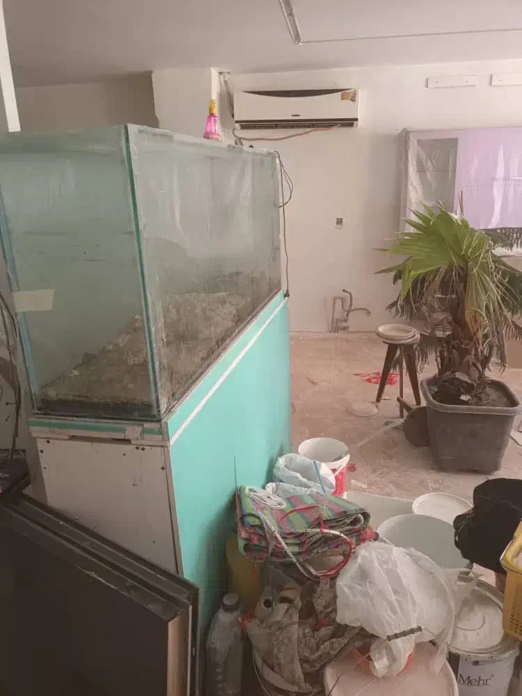 آکواریوم بهمراه کمد زیرش|ماهی|کرج, عظیمیه|دیوار