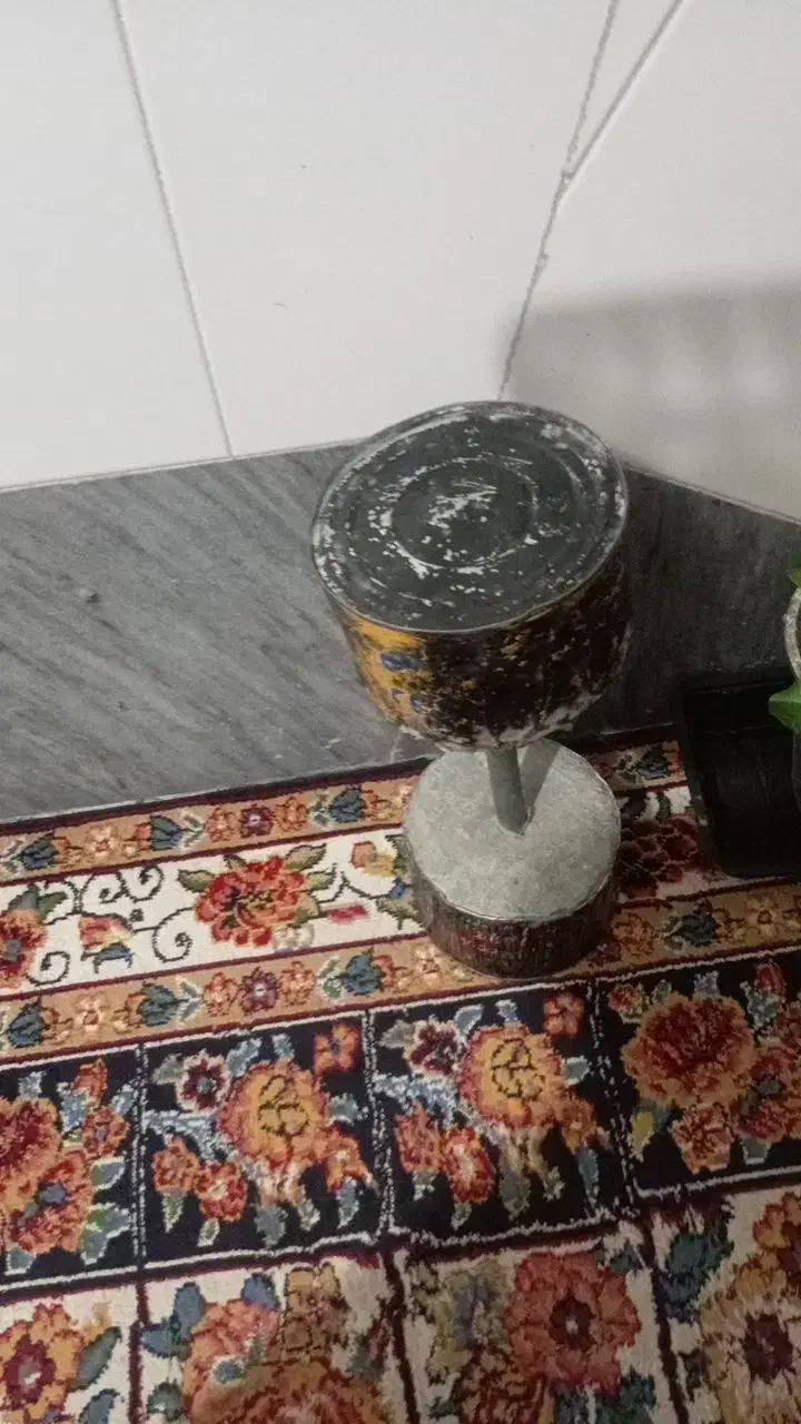 دمبل سنگی سیمانی سنگین ۵۰۰تومن|تجهیزات ورزشی|ساوه, |دیوار