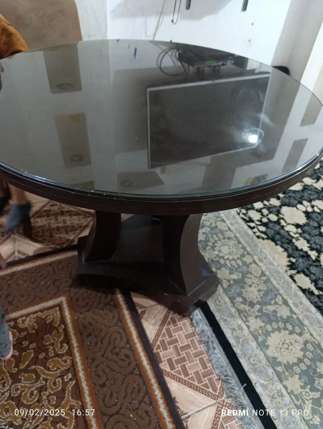 میز ناهار خوری 4نفره و میز جلو مبلی بزرگ|میز و صندلی غذاخوری|هندیجان, |دیوار