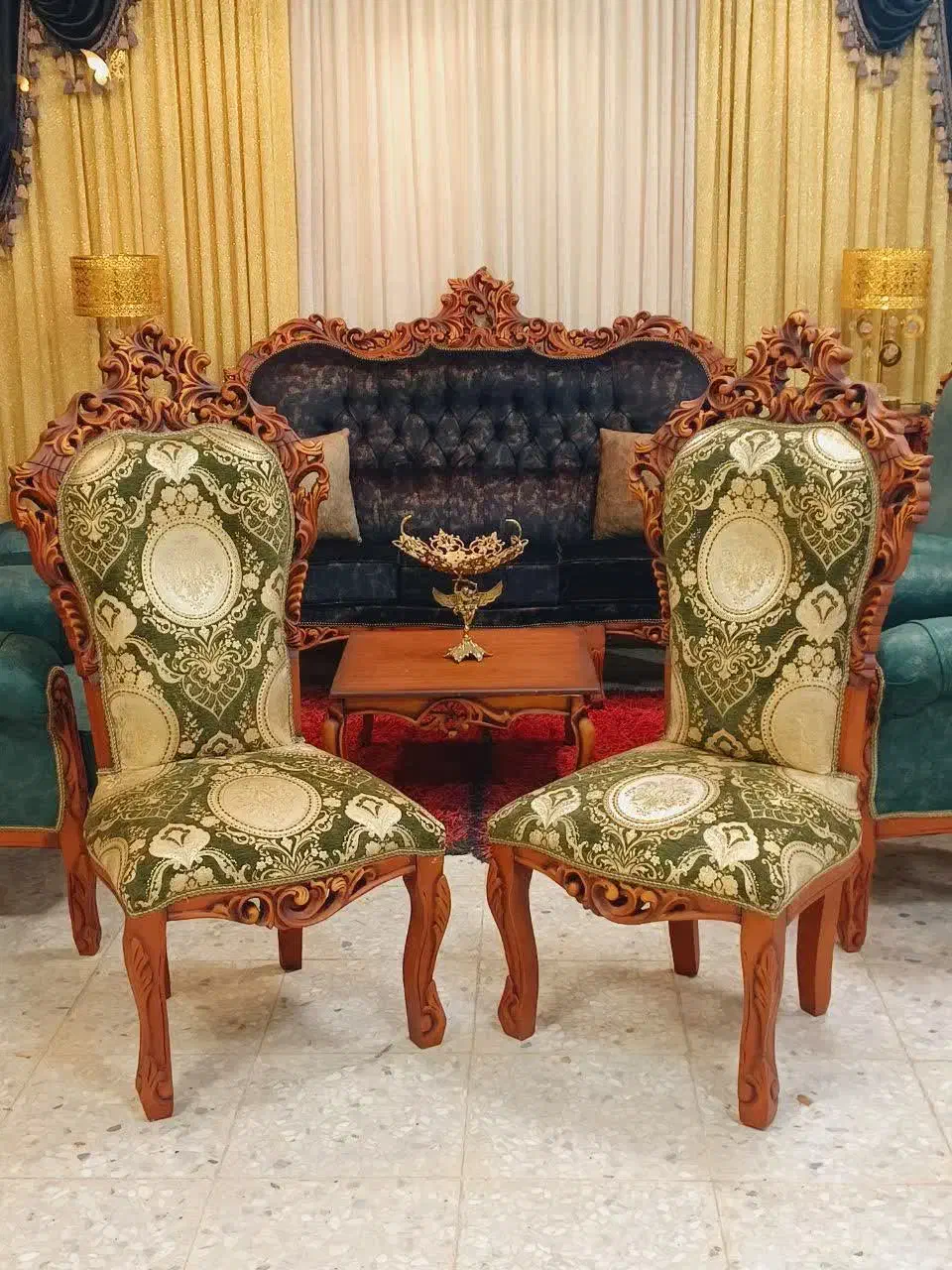 مبلمان سلطنتی ماهرخ|مبلمان خانگی و میز عسلی|تهران, یافت آباد جنوبی|دیوار