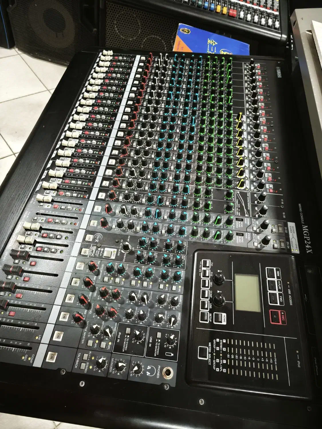 فروش میکسر یاماها mgp بیست و چهار سالم فابریک|صوتی و تصویری|تهران, مجیدیه|دیوار