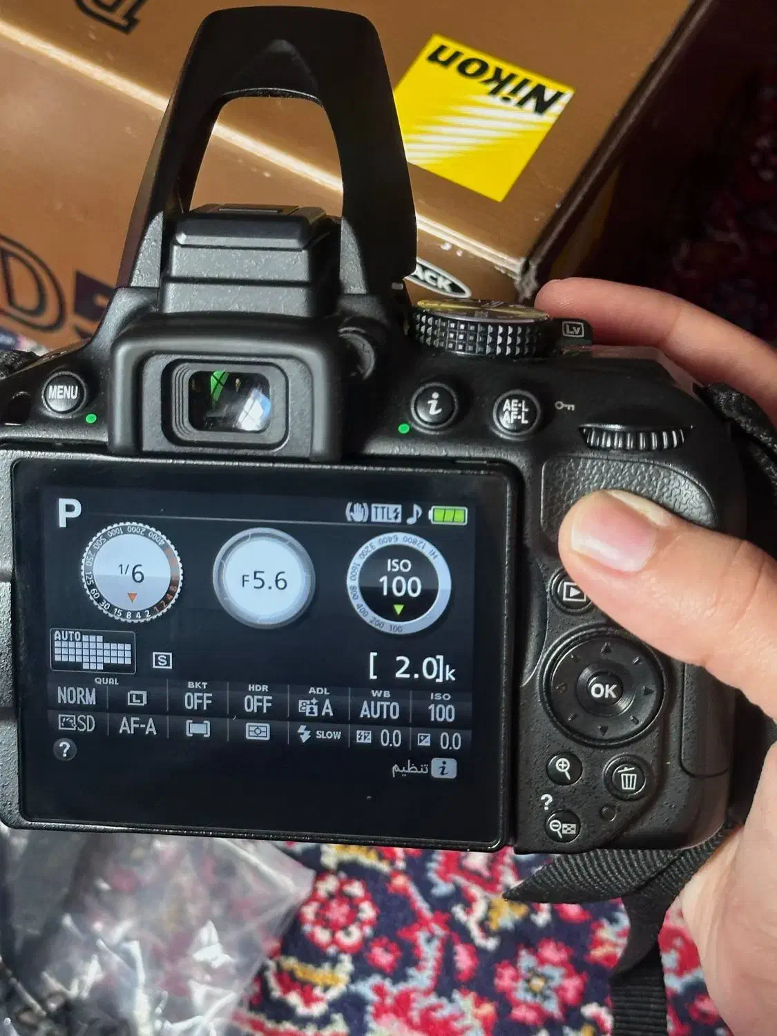 دوربین نیکون Nikon D5300|دوربین عکاسی و فیلم‌برداری|اهواز, زیتون کارمندی|دیوار