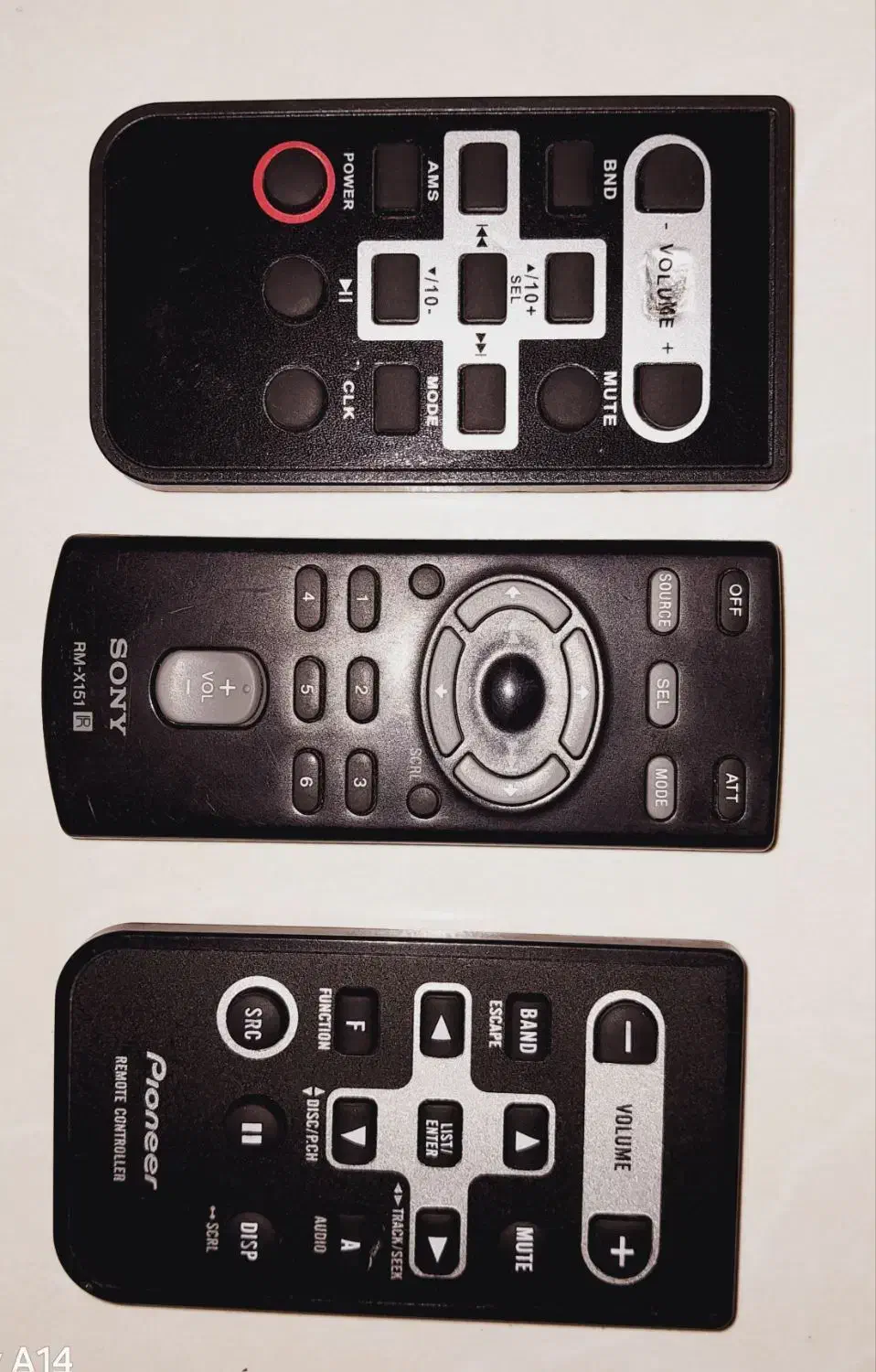 *۳عددریموت پایونیر و سونی*|قطعات یدکی و لوازم جانبی|فردیس, شهرک وحدت|دیوار