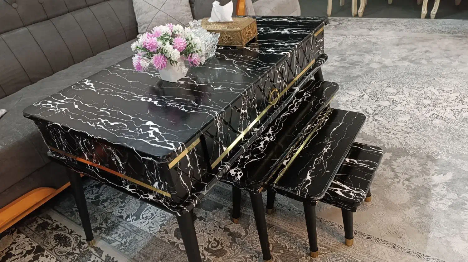 میز عسلی نو،سالم،شیک وزیبا|مبلمان خانگی و میز عسلی|شاهرود, |دیوار