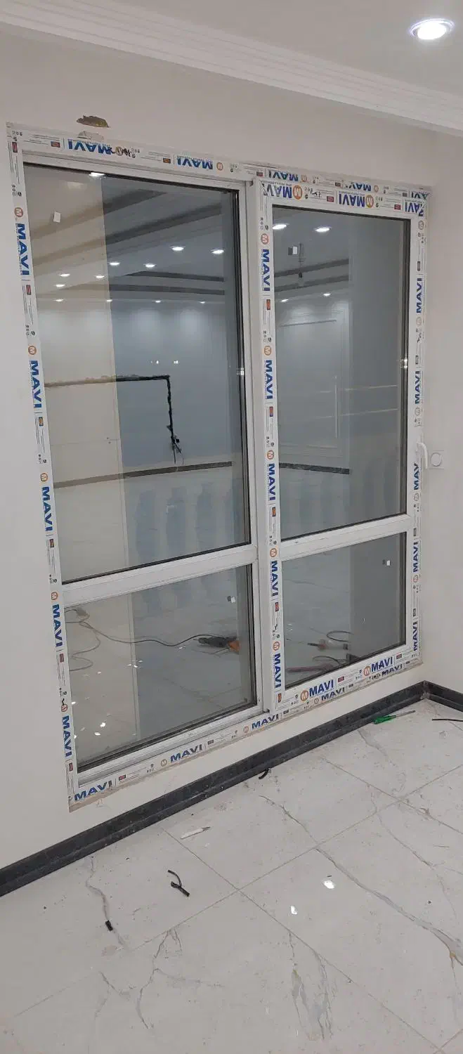 درب و پنچره دوجداره UPVC رنگی و آلومینیوم|خدمات پیشه و مهارت|آبسرد, |دیوار