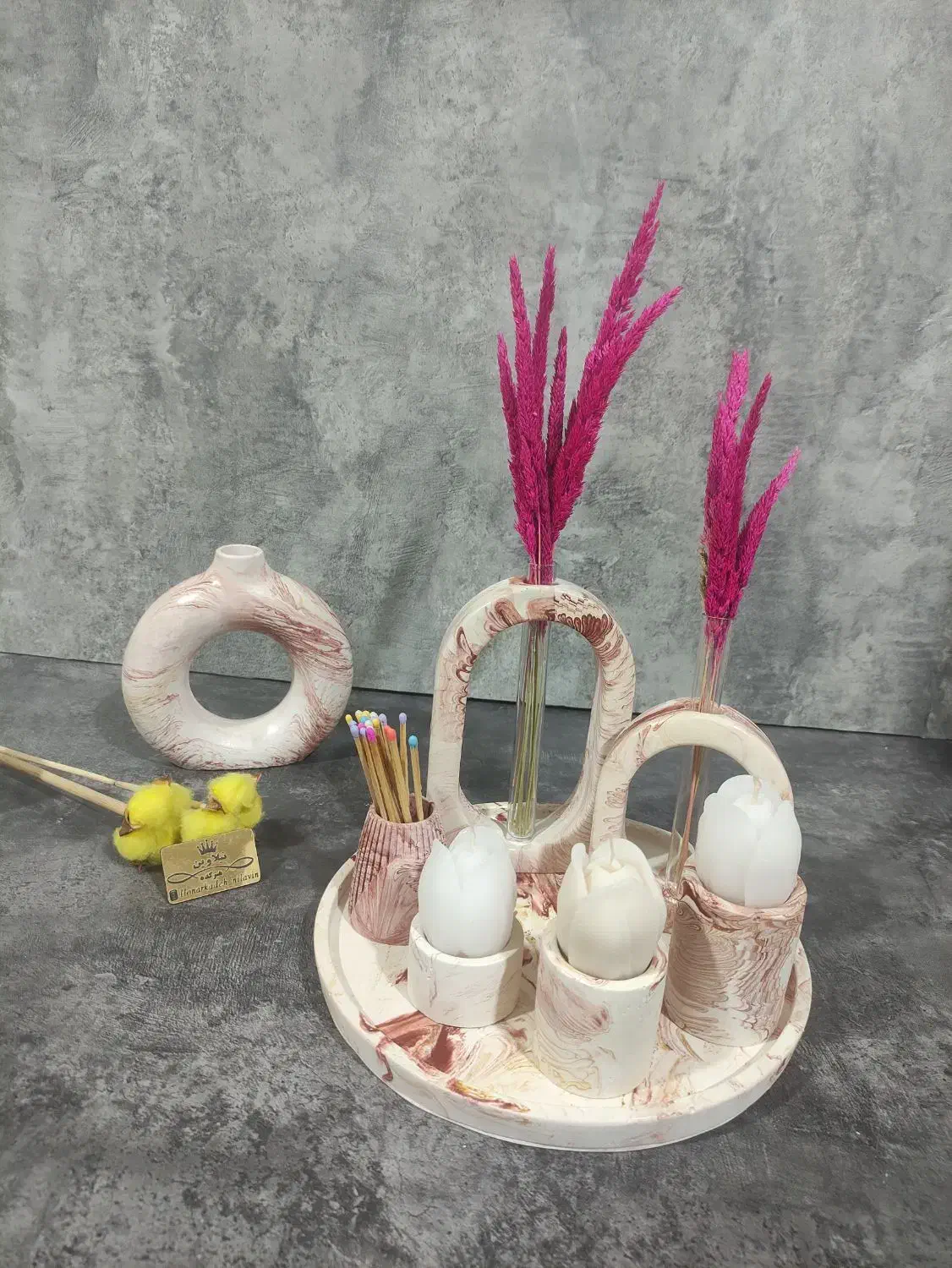 شهر سنگ مصنوعی و محصولات رزینی و دکوری های خاص|صنایع دستی و سایر لوازم تزئینی|خمینی‌شهر, |دیوار