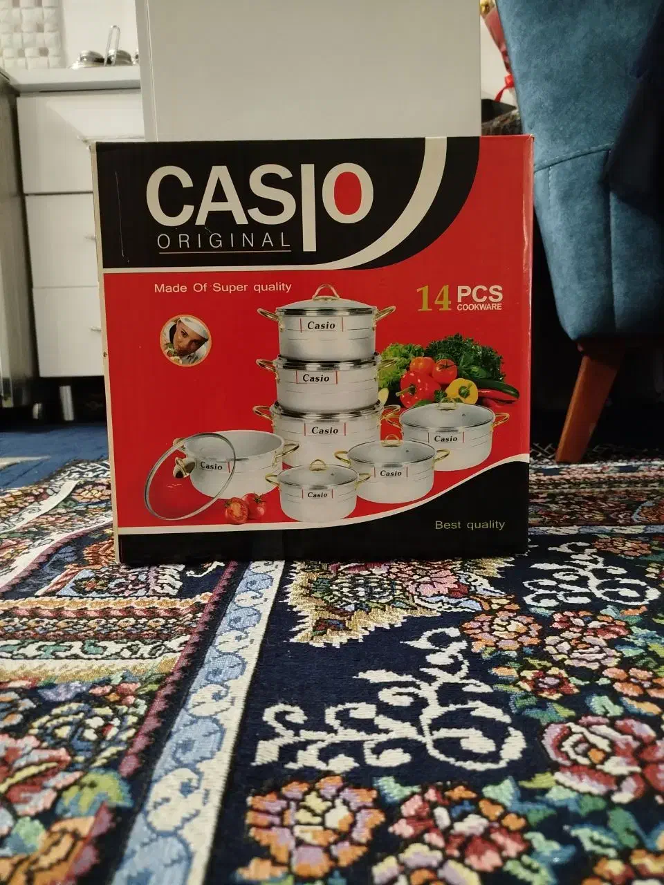 قابلمه۱۴ پارچه|ظروف پخت‌وپز|قم, نیروگاه|دیوار