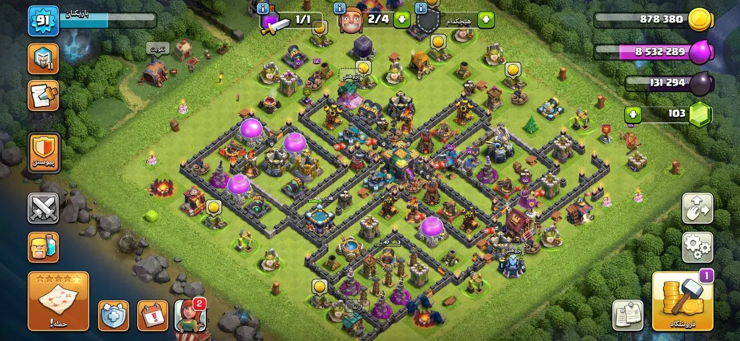 اکانت کلش|کنسول، بازی ویدئویی و آنلاین|شوشتر, |دیوار