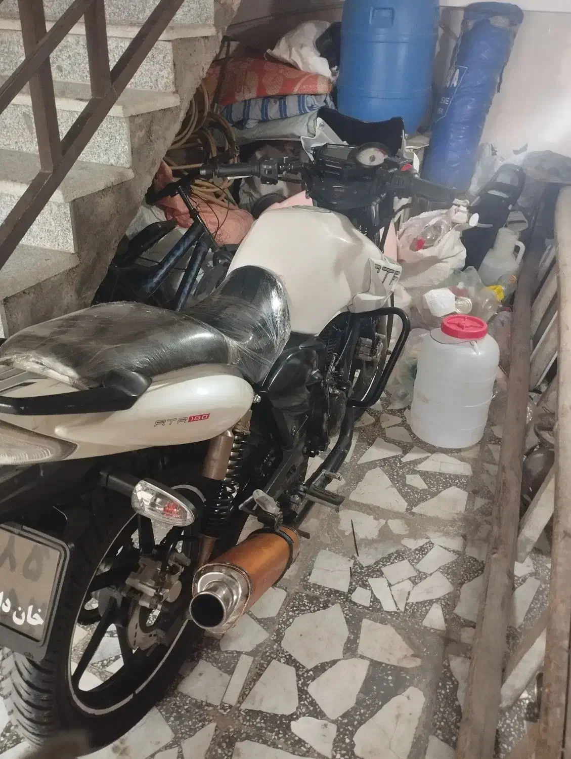 موتور اپاچی 180|موتورسیکلت|رشت, یخسازی|دیوار