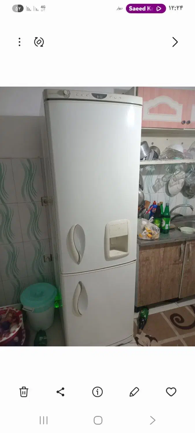 یخچال امرسان بدون پوسیدگی فروش فوری|یخچال و فریزر|رشت, معلولین|دیوار