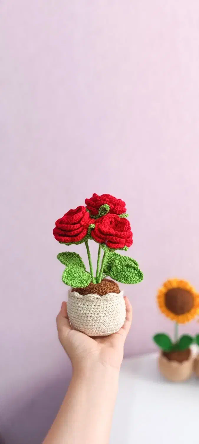 گل بافتنی|گل مصنوعی|اصفهان, جلالیه|دیوار