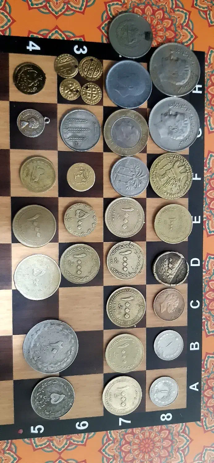 سکه قدیمی|کلکسیون سکه، تمبر، اسکناس|کرمانشاه, |دیوار