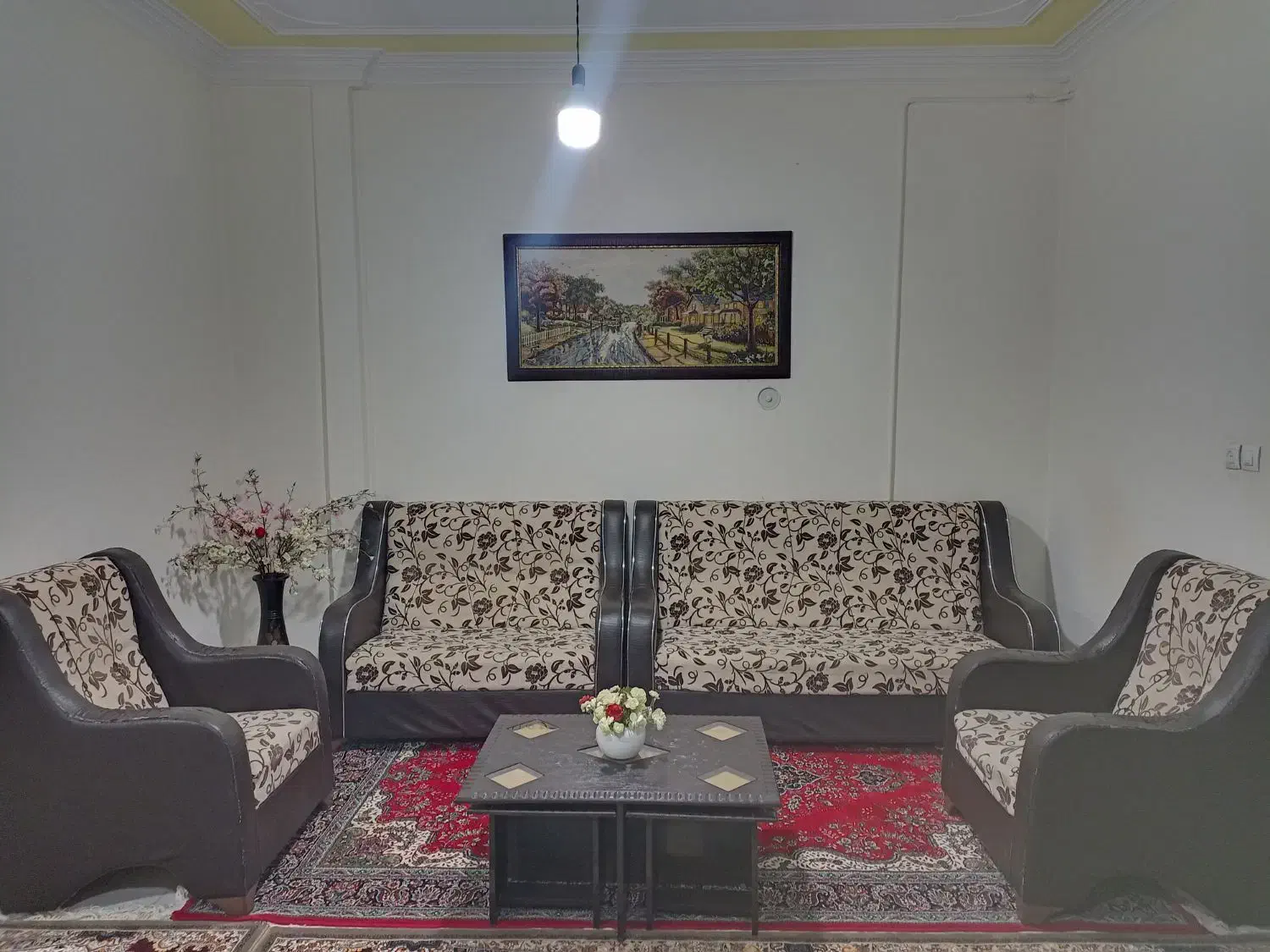 مبل راحتی 7نفره|مبلمان خانگی و میز عسلی|شیروان (خراسان), |دیوار