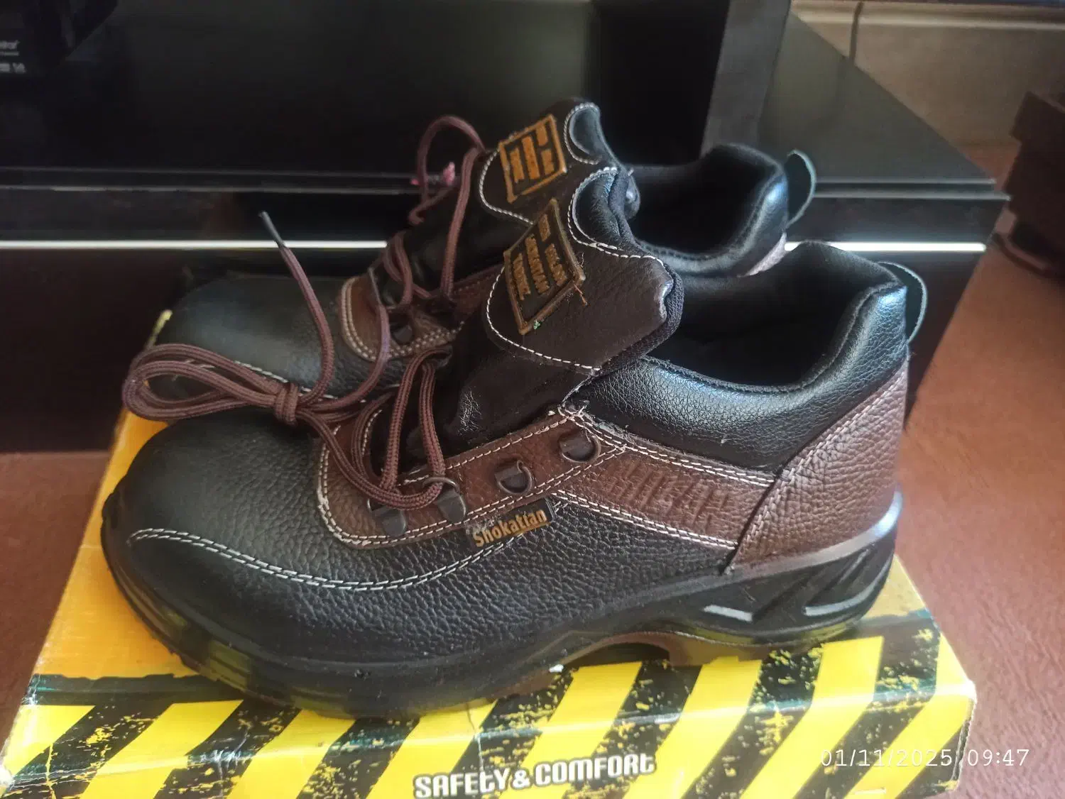 کفش ایمنی.بهشتیان برند الوند .وشوکتیان تبریز|کیف، کفش، کمربند|شیراز, شهرک مهدیه|دیوار