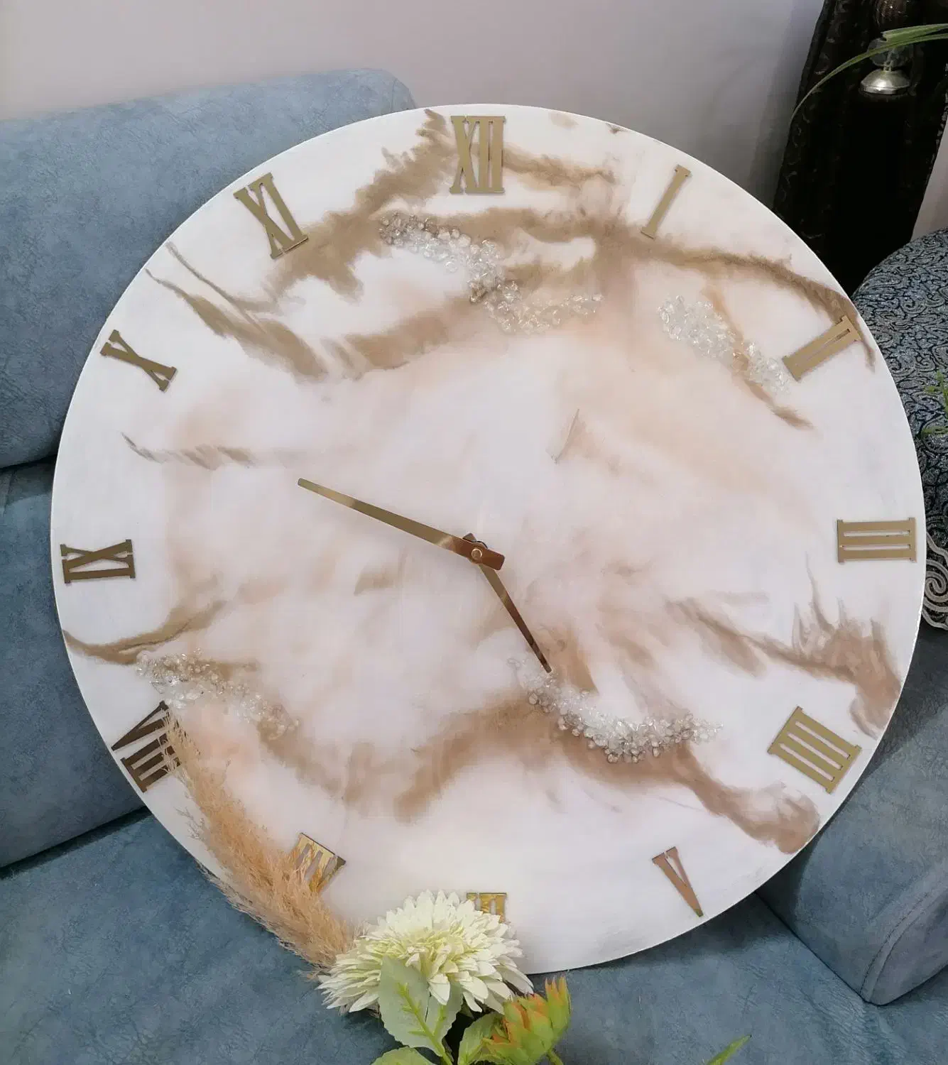 ساعت دیواری رزینی|ساعت دیواری و تزئینی|سبزوار, هویزه|دیوار