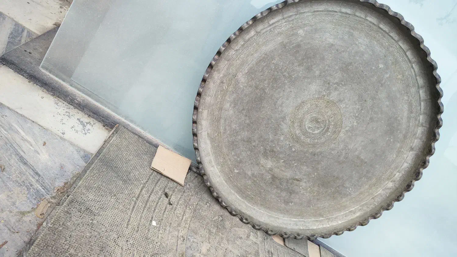 سینی مسی|کلکسیون اشیاء عتیقه|مشهد, توس (بلوار توس)|دیوار