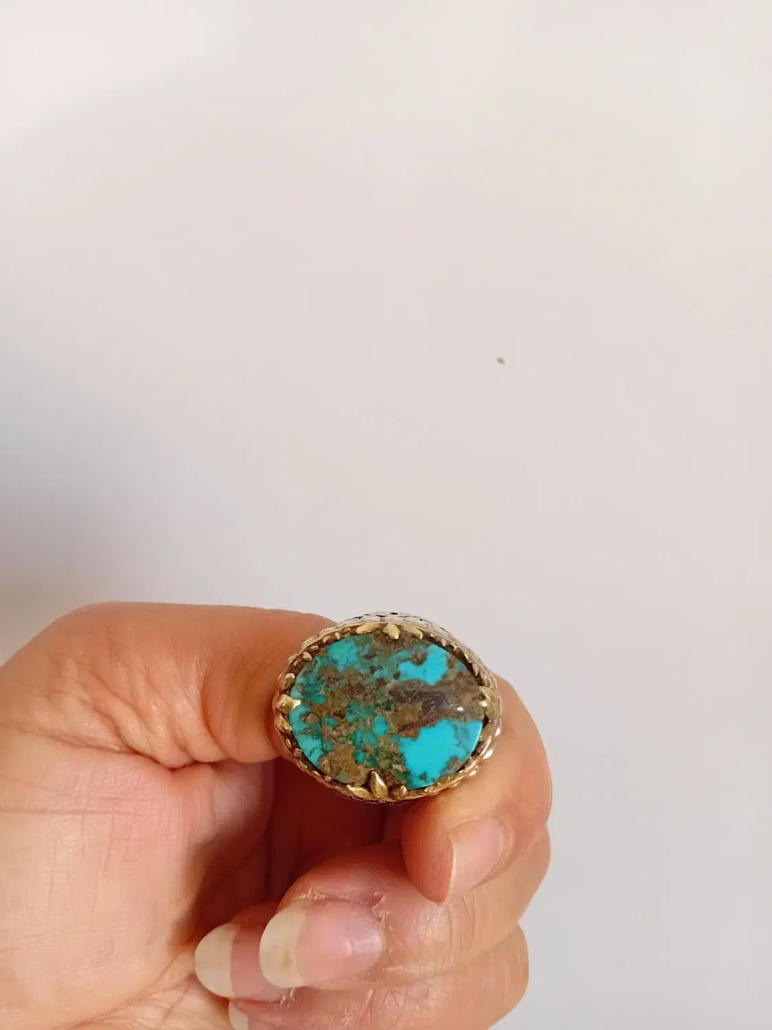 انگشتر نقره فیروزه|جواهرات|مشهد, شیرودی|دیوار