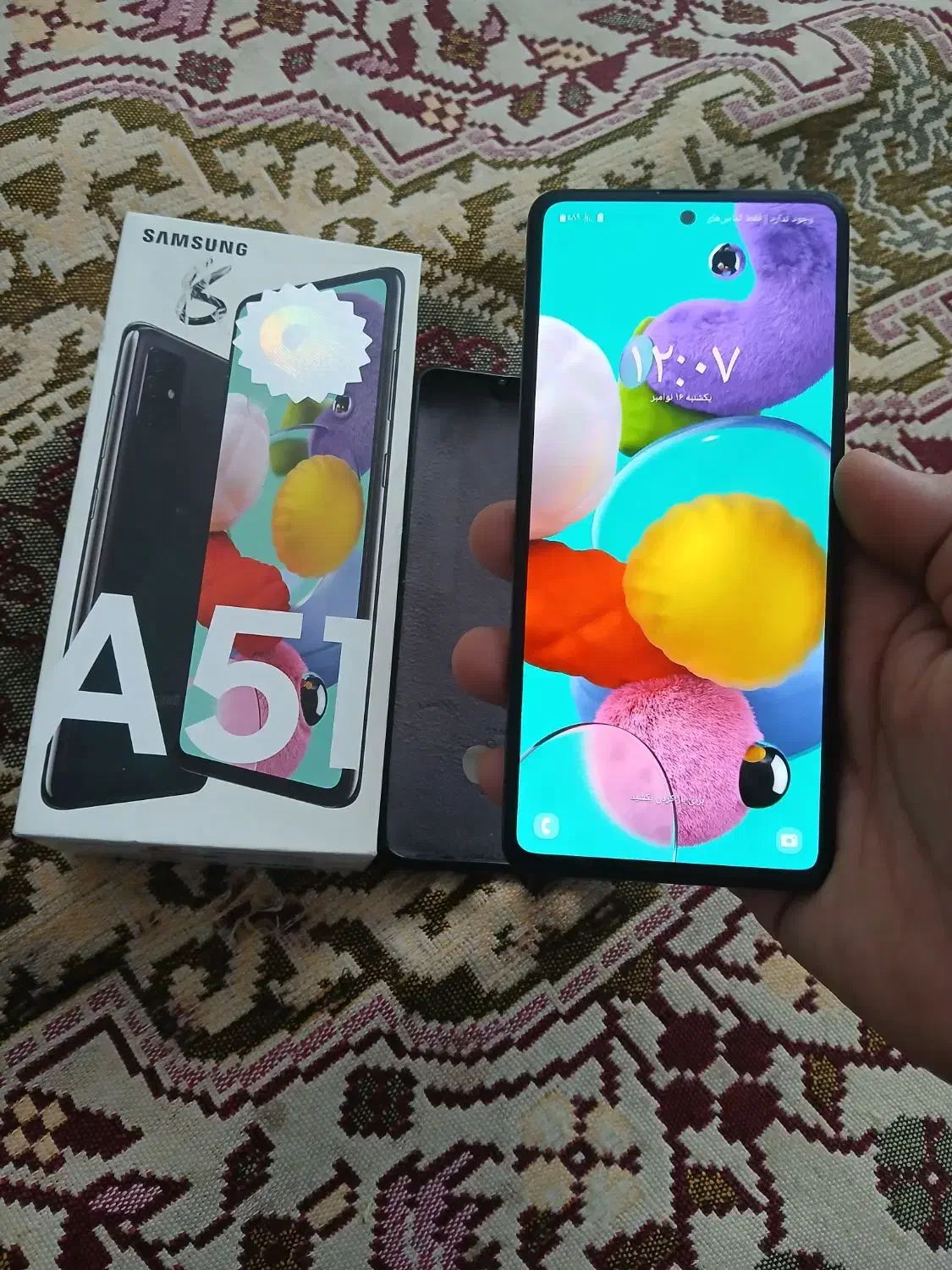 سامسونگ A51 رام 8 سالم ۱۲۸گیگ|موبایل|کرج, شهرک نهال و بذر|دیوار