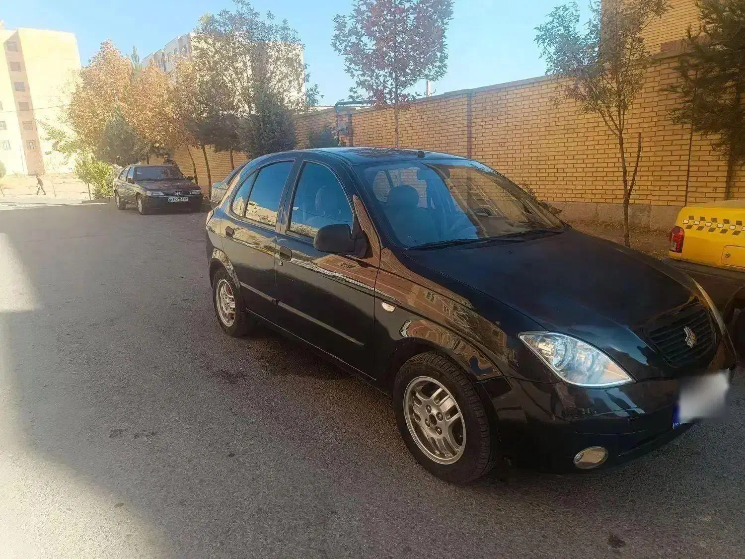 تیبا ۲ مشکی متالیک مدل 1395|خودرو سواری و وانت|بروجرد, |دیوار