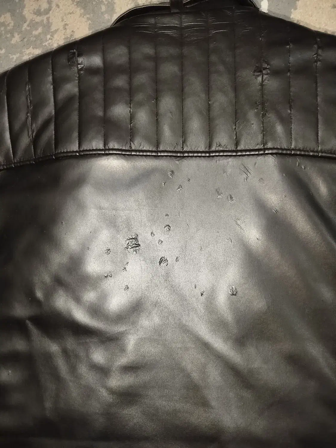 کاپشن چرم|لباس|رشت, جهاد|دیوار