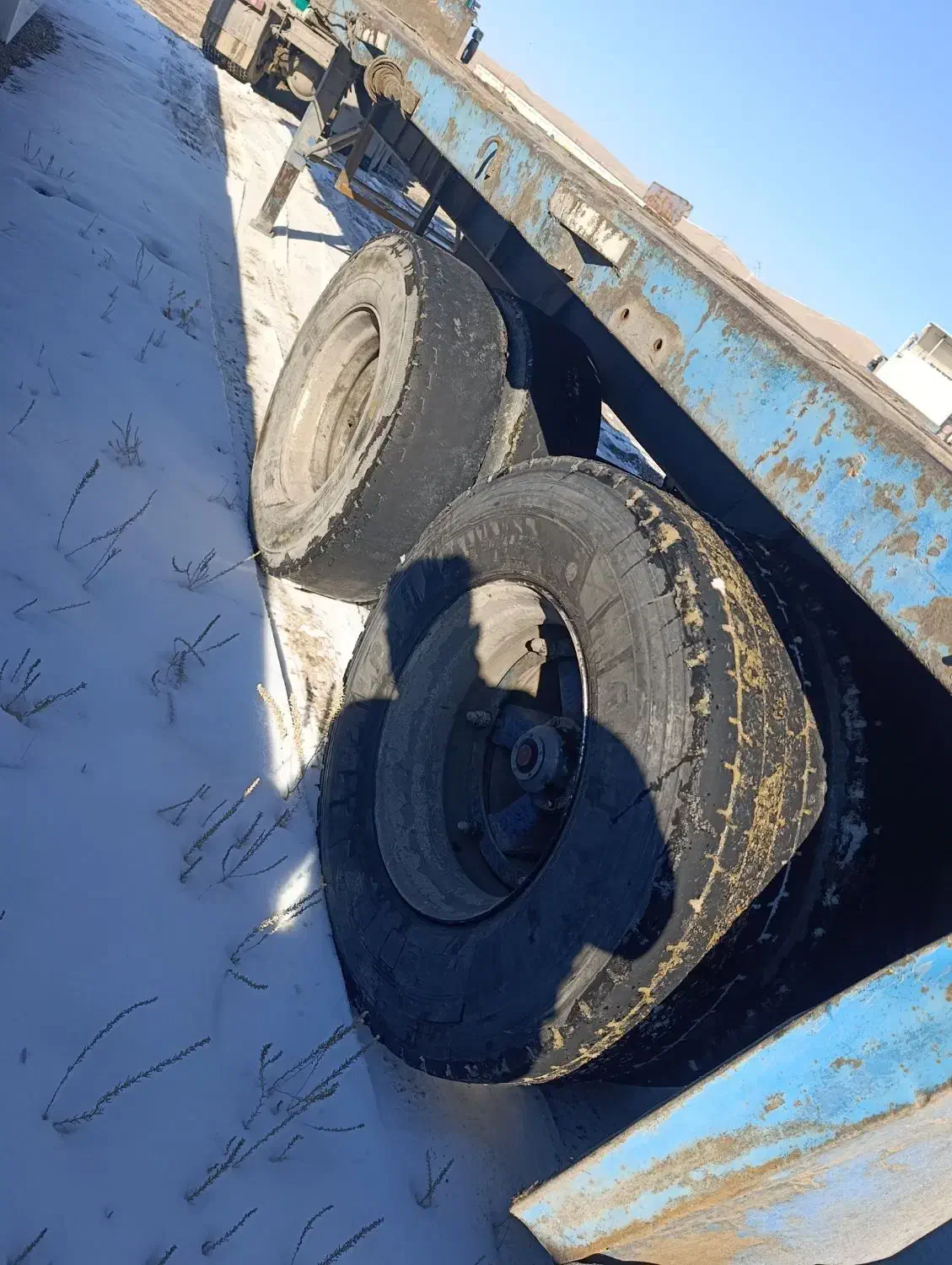 تریلی کفی چرخ 20|خودرو سنگین|بستان آباد, |دیوار