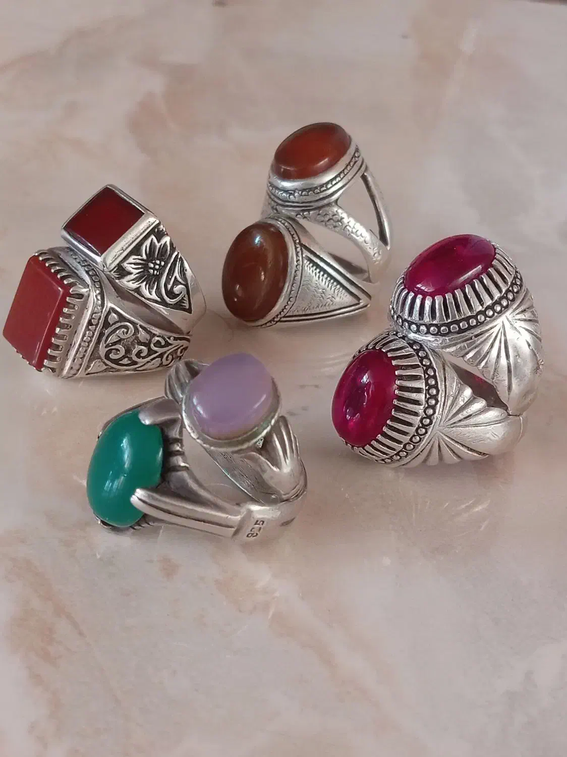 انگشتر نقره|جواهرات|نجف‌آباد, یزدانشهر|دیوار