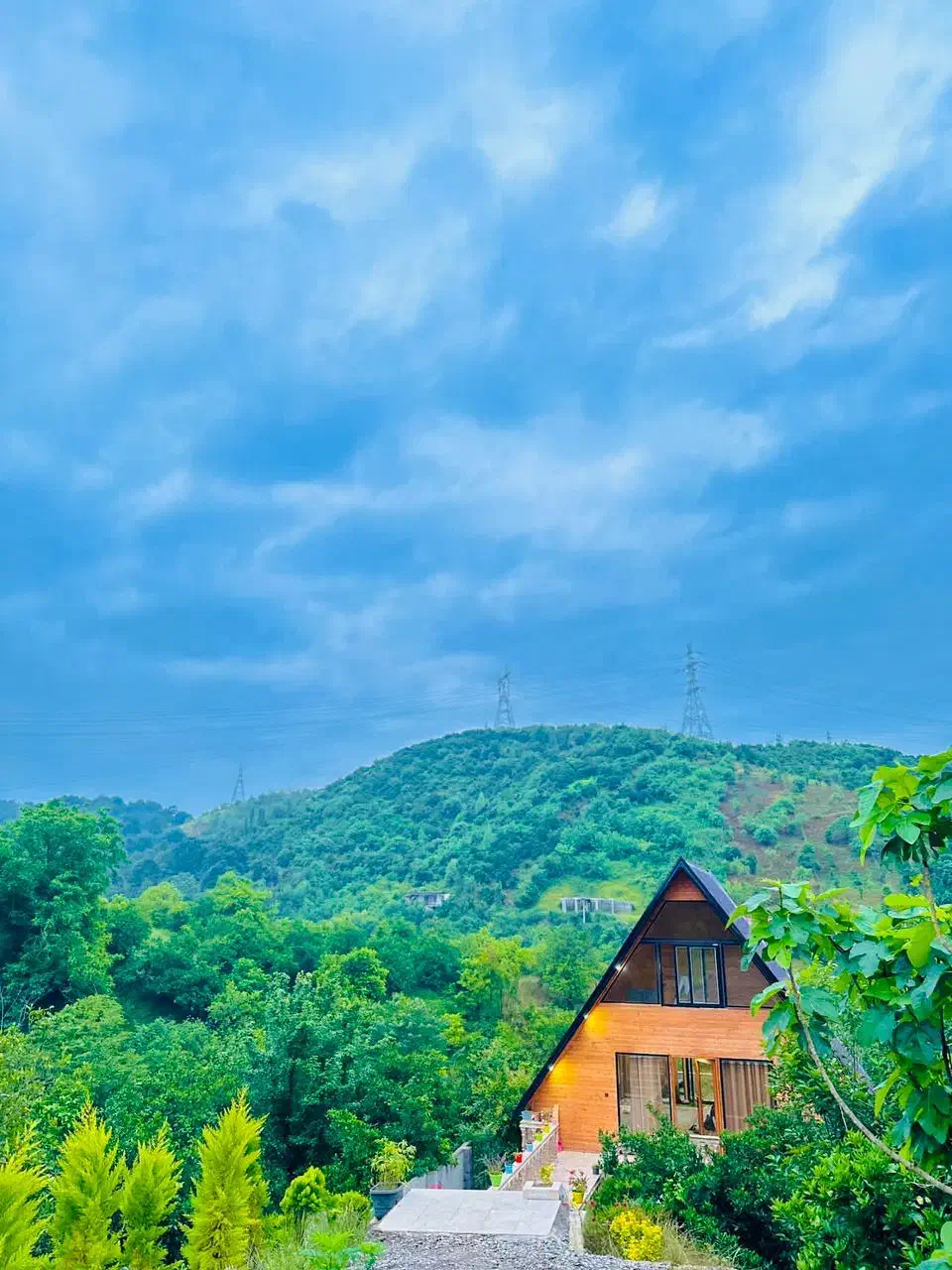 کلبه سویسی جنگلی بابلکنار|اجارهٔ کوتاه‌مدت ویلا و باغ|بابل, |دیوار