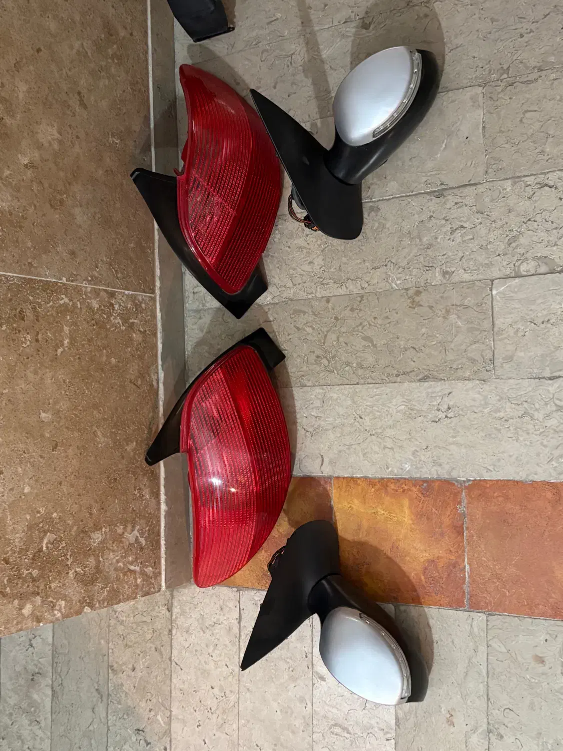 لوازم ماشین چراغ ۲۰۶ عقب و راک روف و اینه و|قطعات یدکی و لوازم جانبی|کرج, شهرک بنفشه|دیوار