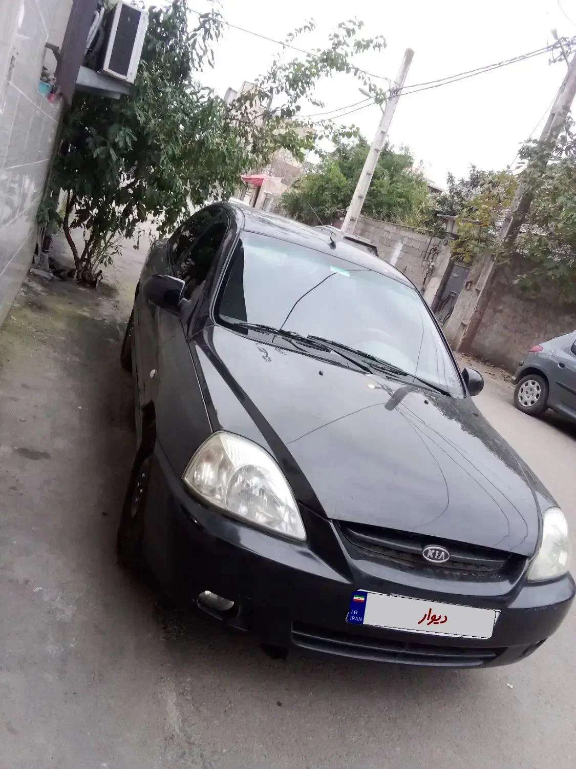 ماشین ریو مشکی مدل 88 آس|خودرو سواری و وانت|رشت, هلال احمر|دیوار