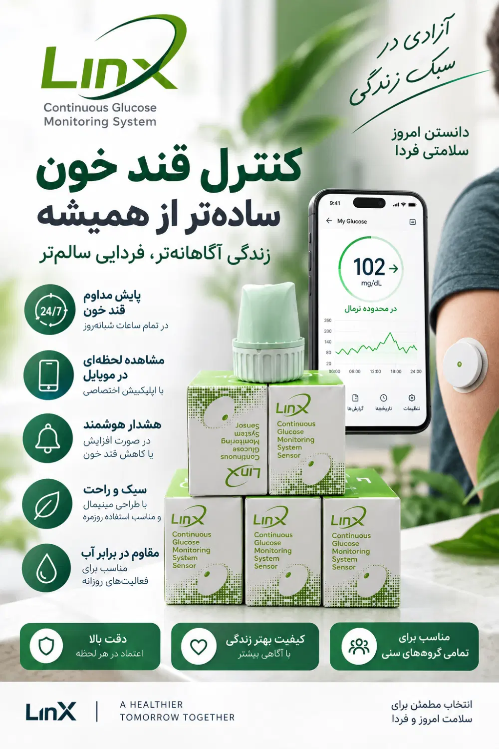 سنسور قند خون ویستا فروش تک و عمده|آرایشی، بهداشتی، درمانی|تهران, پامنار|دیوار