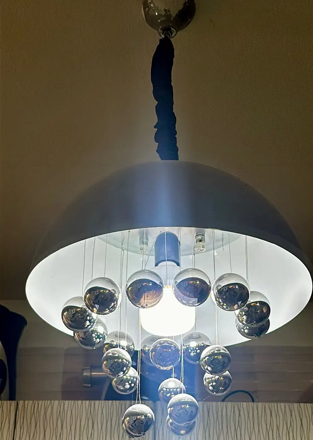 لوستر ۸شاخه|لوستر و چراغ آویز|الیگودرز, |دیوار