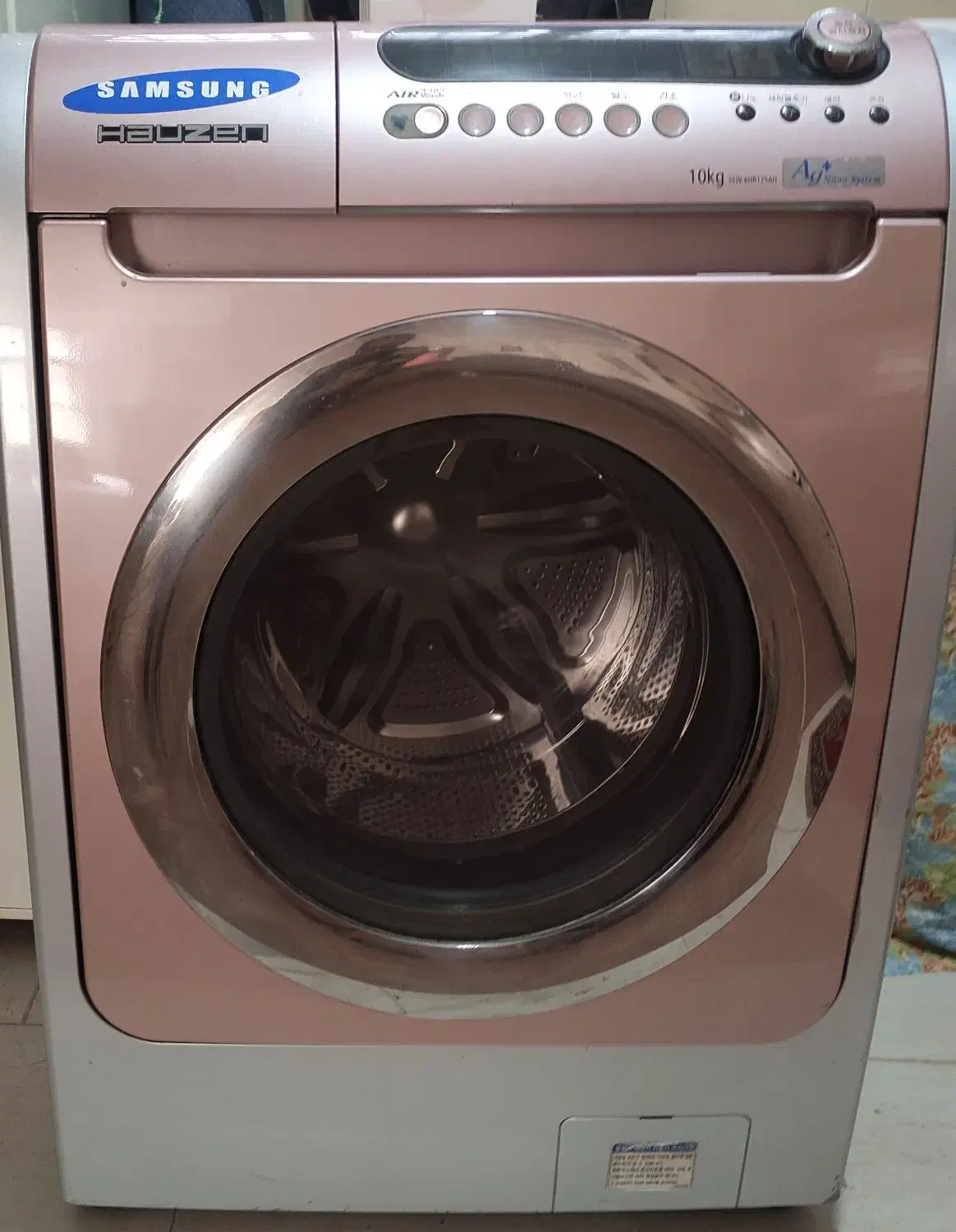 لباسشویی ده کیلویی کره ای|ماشین لباسشویی و خشک‌کن لباس|مبارکه, |دیوار