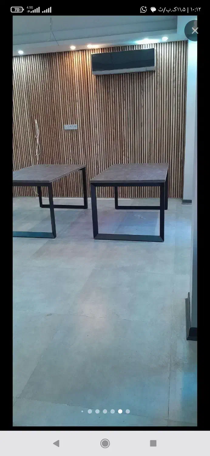 میز نگین طوسی 150*90|دفتر کار|کرج, کارخانه قند|دیوار