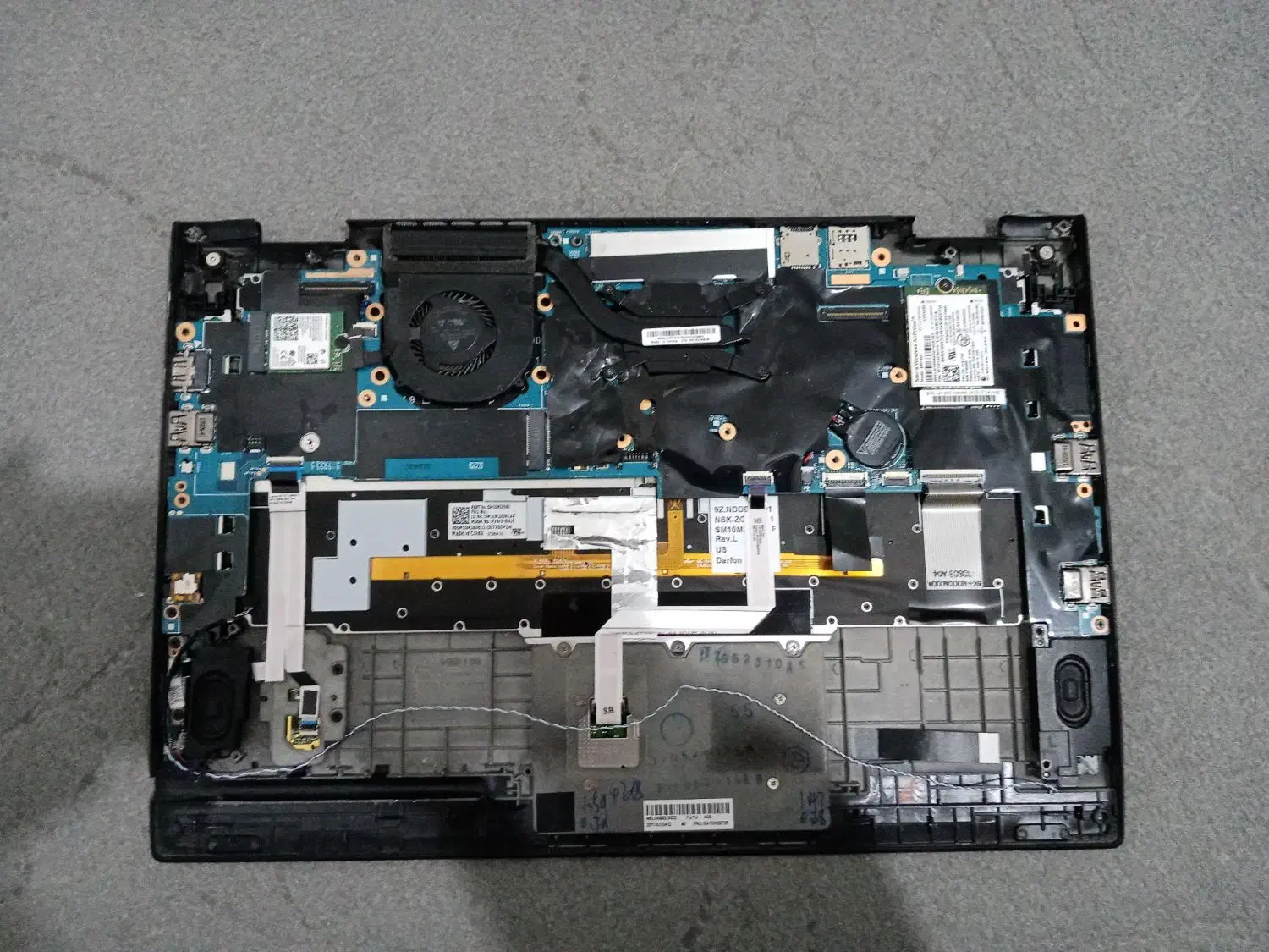 مادر بوردکامل لنوو Lenovo x1 360|قطعات و لوازم جانبی رایانه|بانه, |دیوار