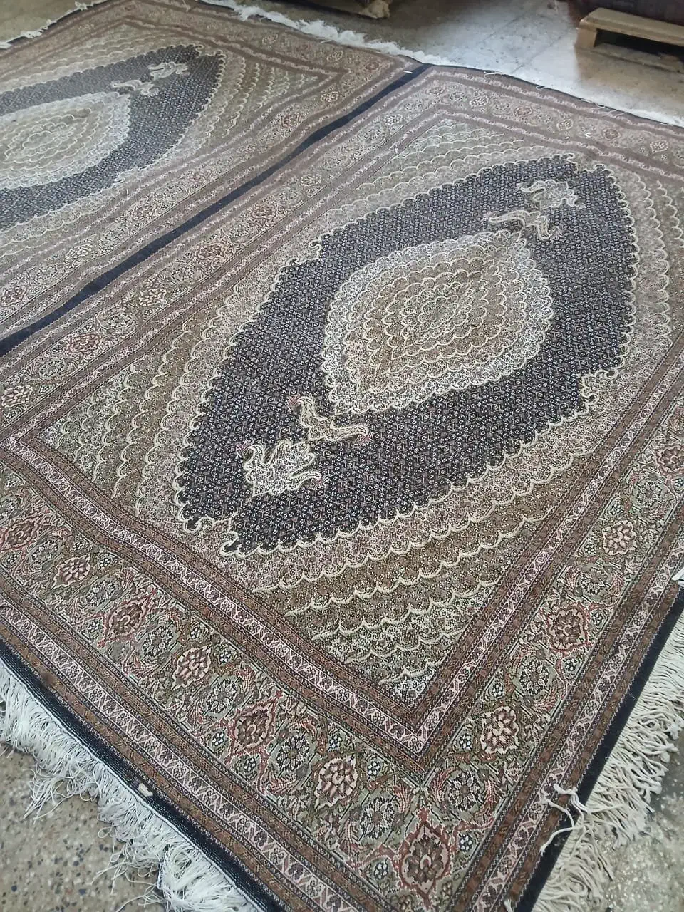 فزرش‌ دستبافت|فرش|مراغه, |دیوار