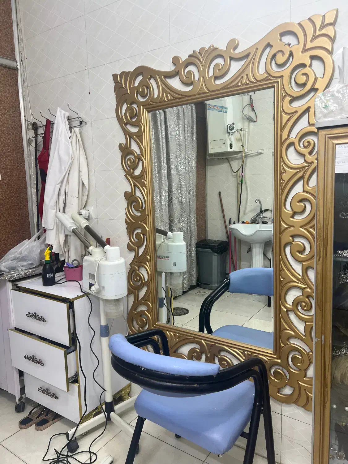 اینه قدی|آینه|مشهد, عنصری|دیوار