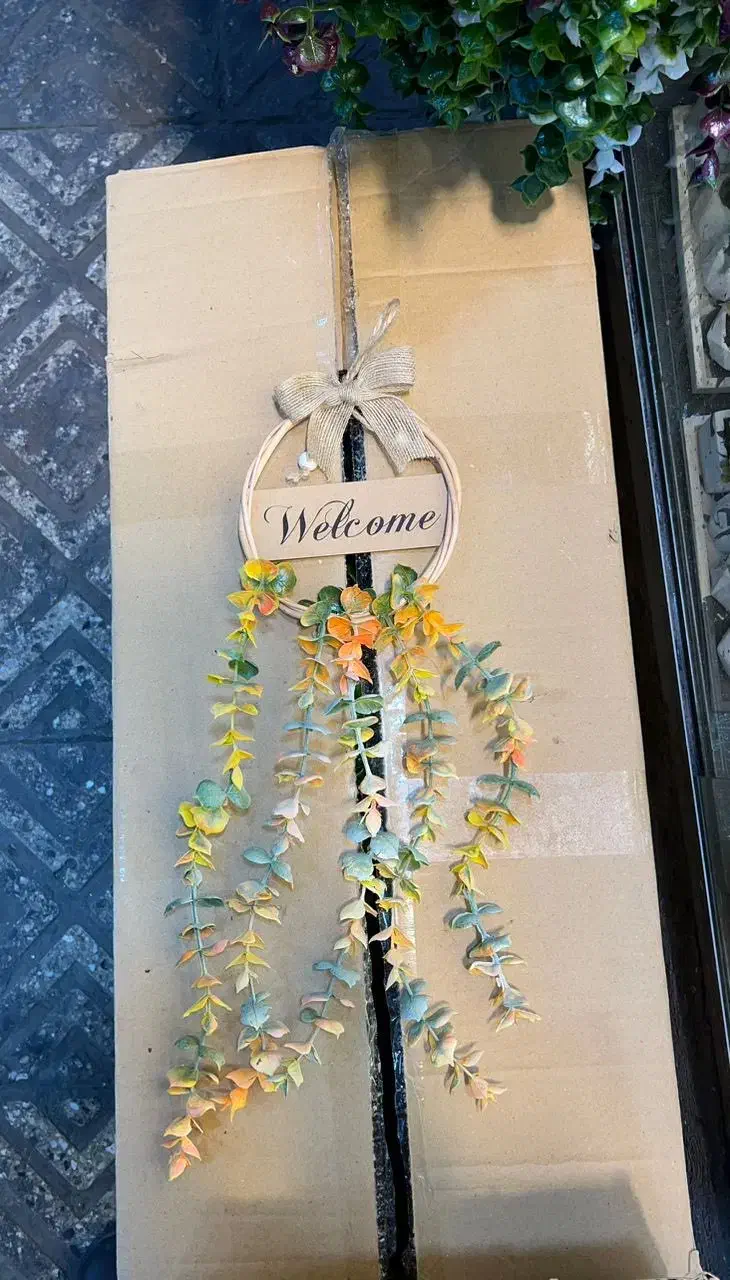 حلقه شمشاد چوبی|گل مصنوعی|تهران, بازار|دیوار