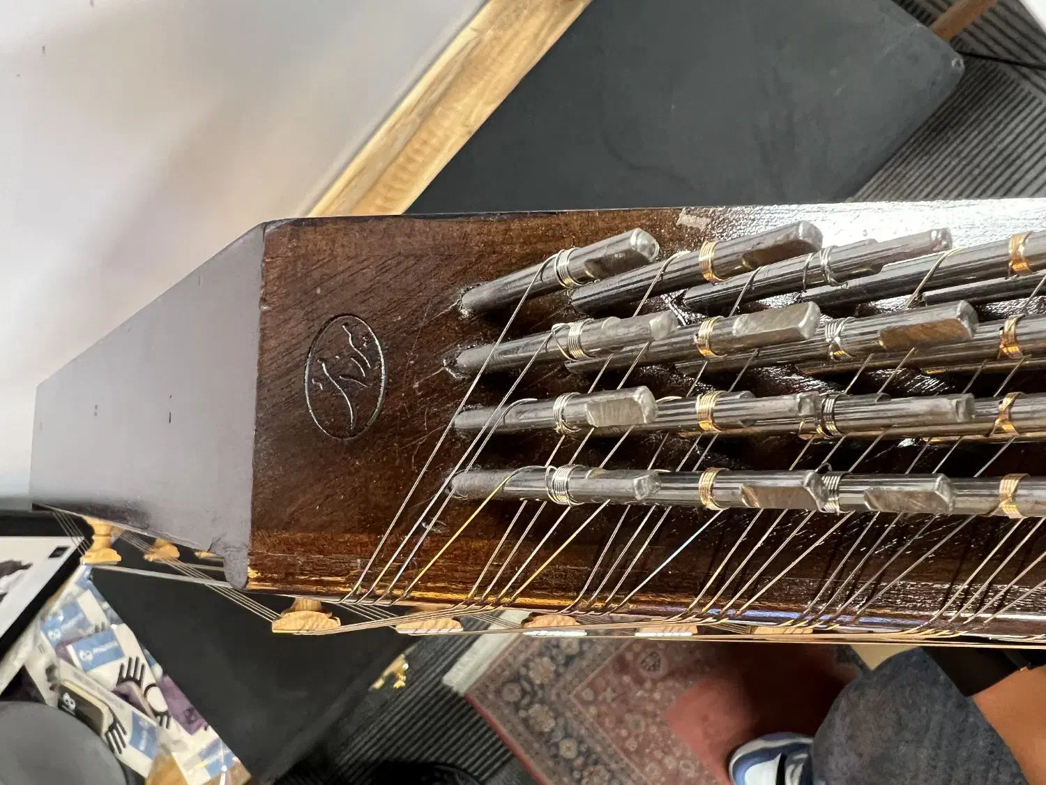 سنتور|سازهای سنتی|شیراز, ملاصدرا|دیوار